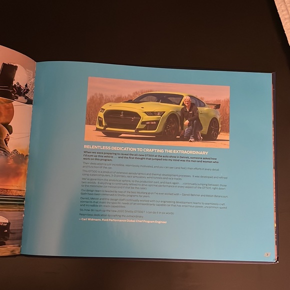 Ford GT500 book - Picture 3 of 3